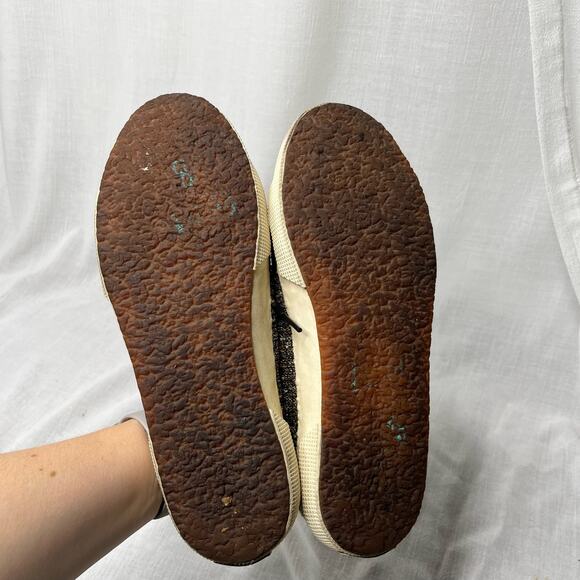 Superga X The Man Reppeller Tweed Hi Top Sneakers Size 37.5 - Picture 7 of 7